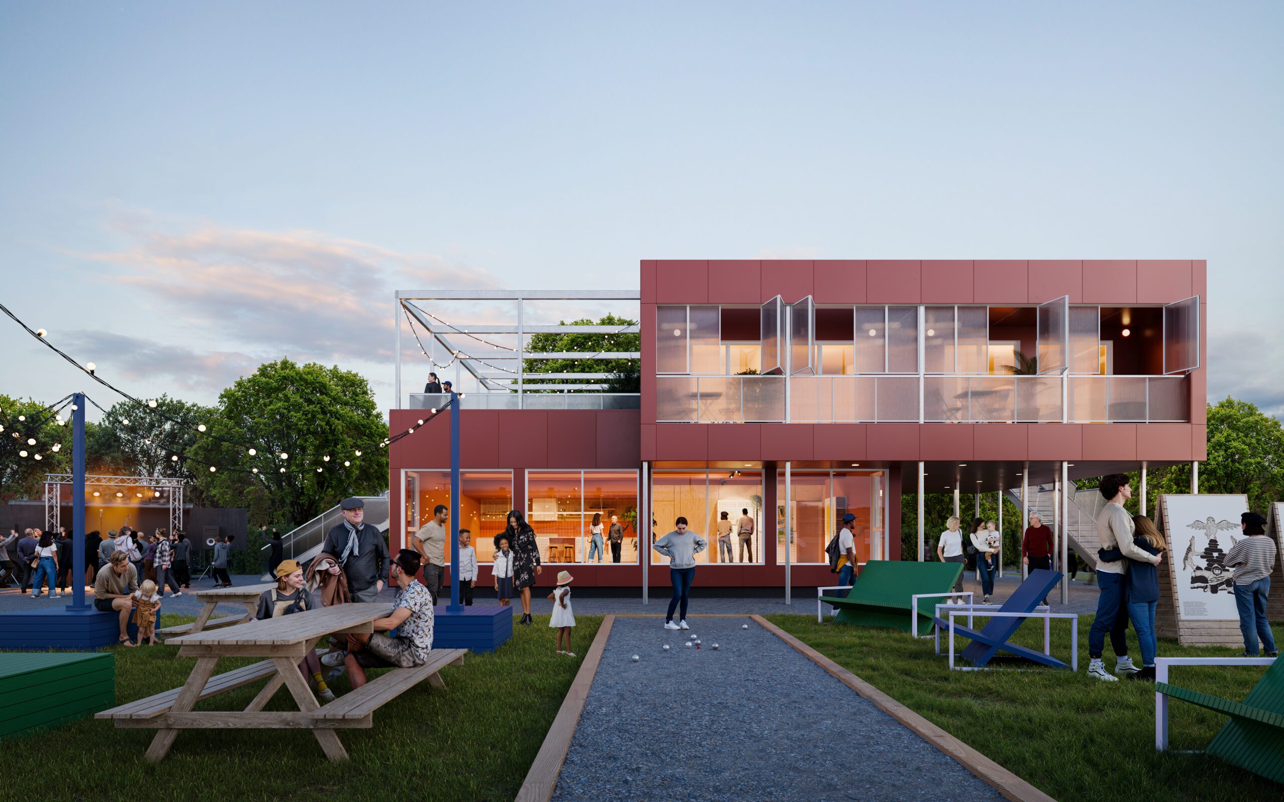 Pavillon du cohabitat Intergénérationnel