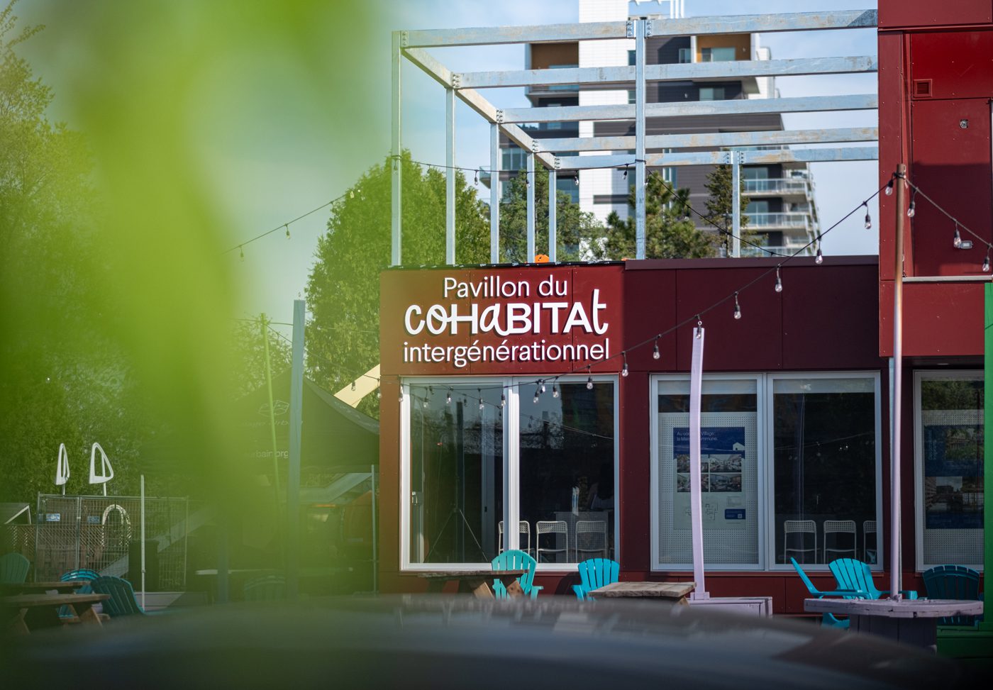 Inauguration du Pavillon du cohabitat intergénérationnel