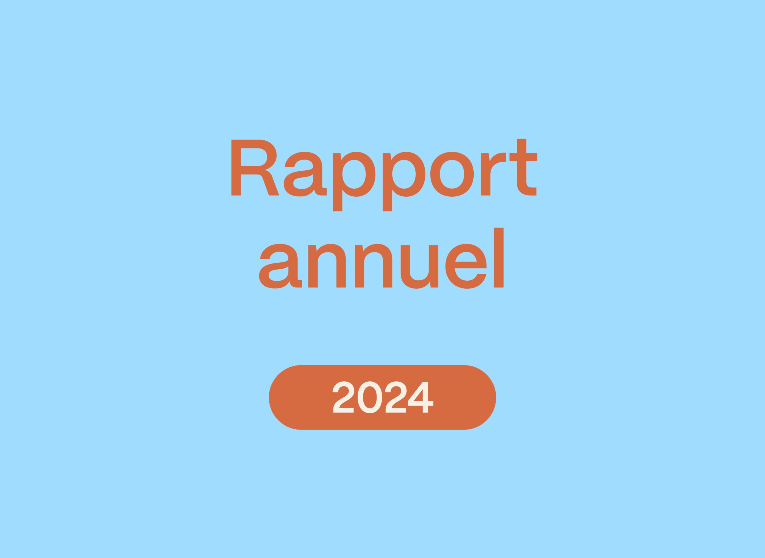Rapport annuel 2024